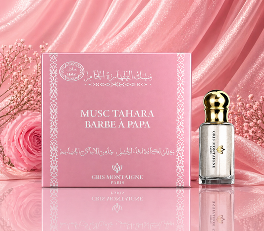 Musc Tahara – BARBE À PAPA – Gris Montaigne 12ml