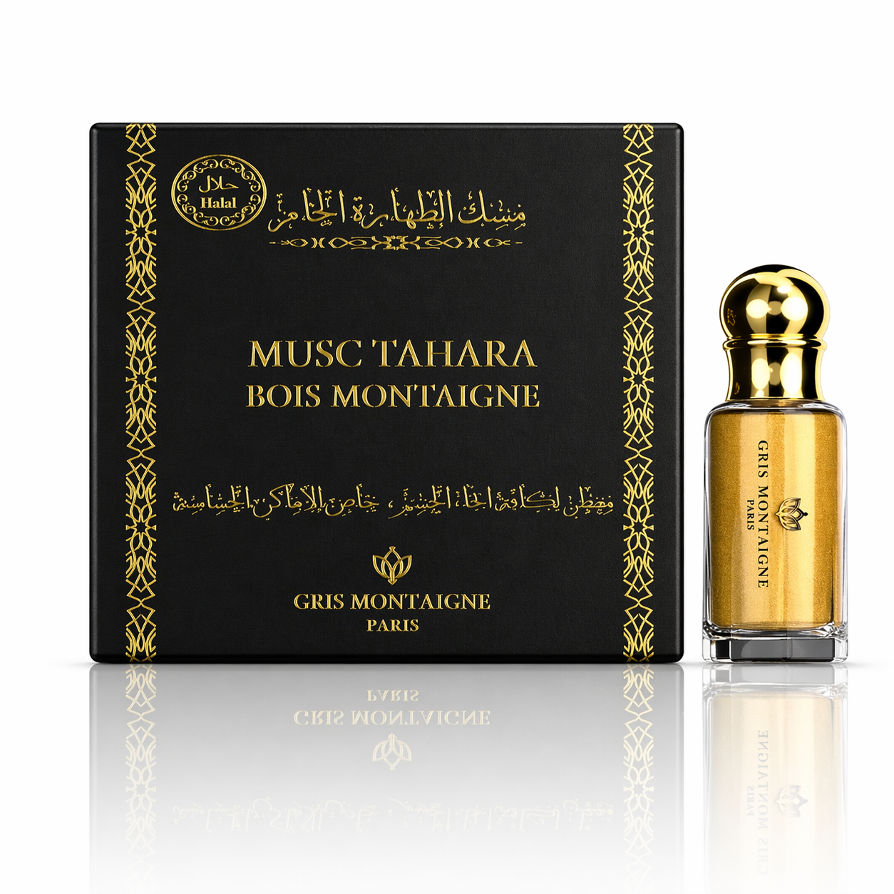 Musc Tahara – BOIS MONTAIGNE – Gris Montaigne 12ml