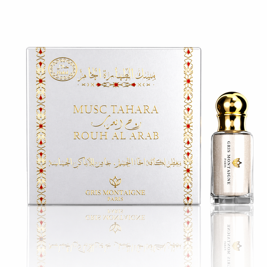 Musc Tahara – ROUH AL ARAB – Gris Montaigne 12ml