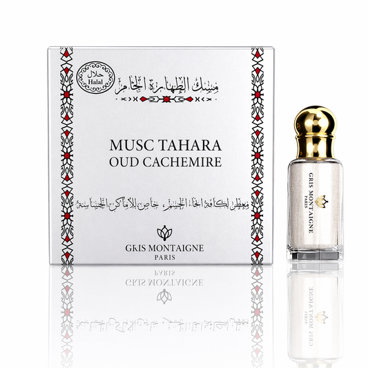 Musc Tahara – OUD CACHEMIRE – Gris Montaigne 12ml
