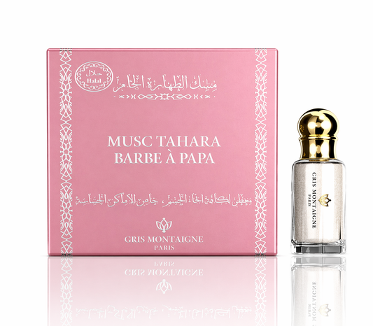 Musc Tahara – BARBE À PAPA – Gris Montaigne 12ml
