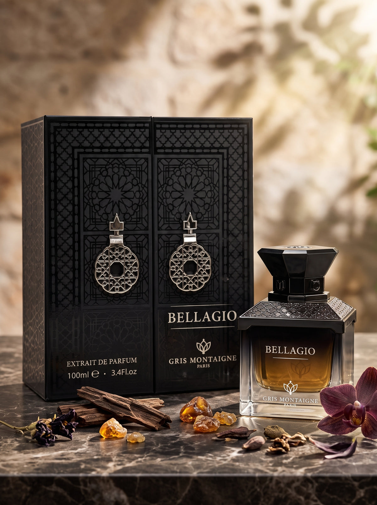 Bellagio Gris Montaigne Paris – Extrait de Parfum 100 ml