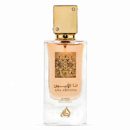 Ana Abiyedh Poudrée – Lattafa – Eau de Parfum 60ml