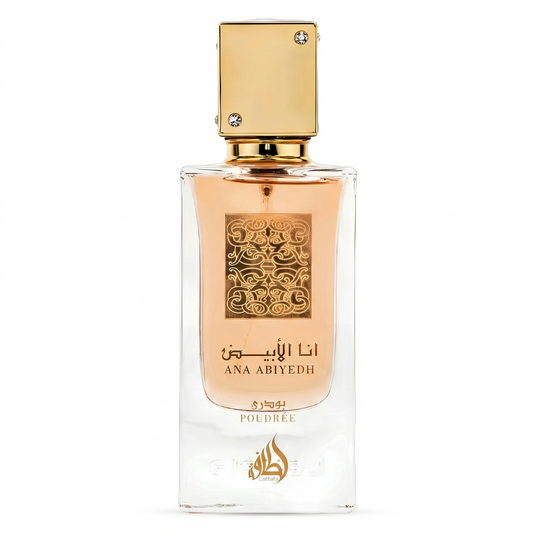 Ana Abiyedh Poudrée – Lattafa – Eau de Parfum 60ml