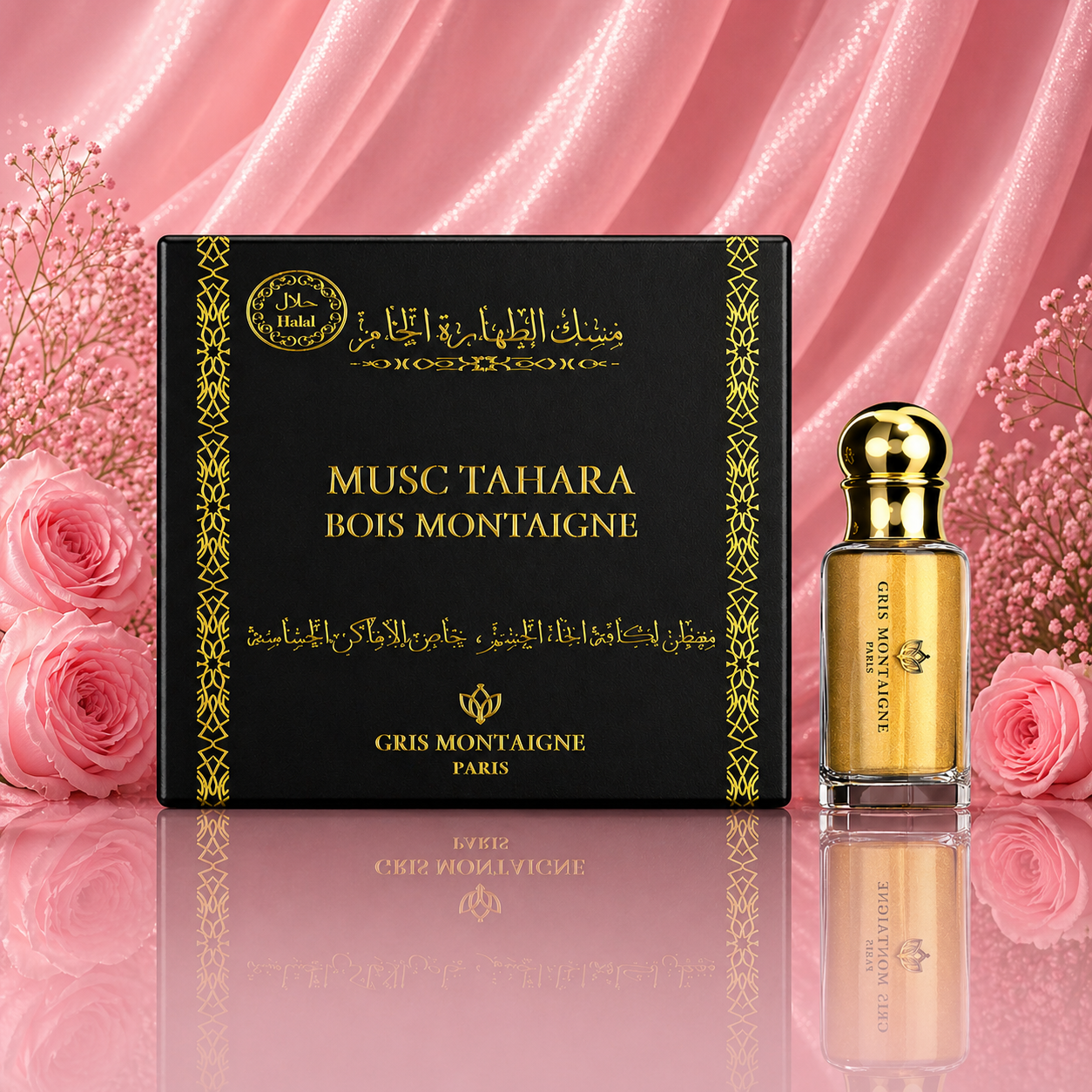 Musc Tahara – BOIS MONTAIGNE – Gris Montaigne 12ml
