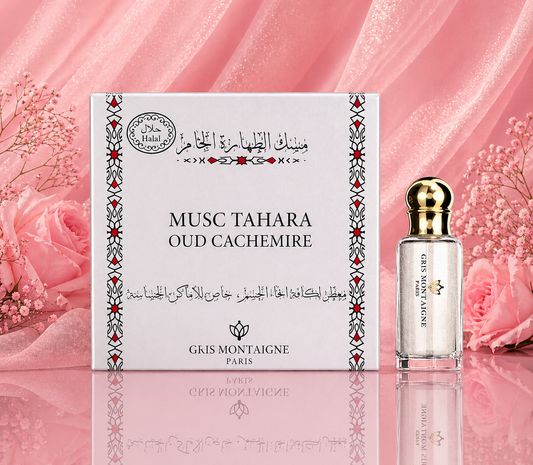 Musc Tahara – OUD CACHEMIRE – Gris Montaigne 12ml